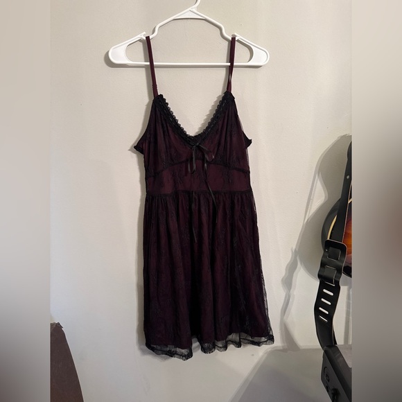 MSRP $68 NWT US 4 DISTURBIA Anastasie Stretch Lace Mini Dress - Picture 5 of 7